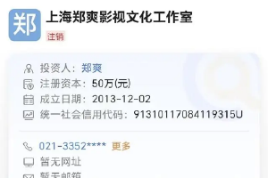 参演电视剧无法上线 郑爽被判赔偿投资方6000万封面图