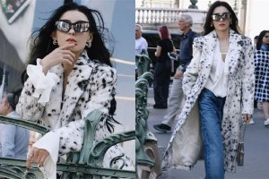 张柏芝晒穿豹纹外套秀美腿美得很轻松