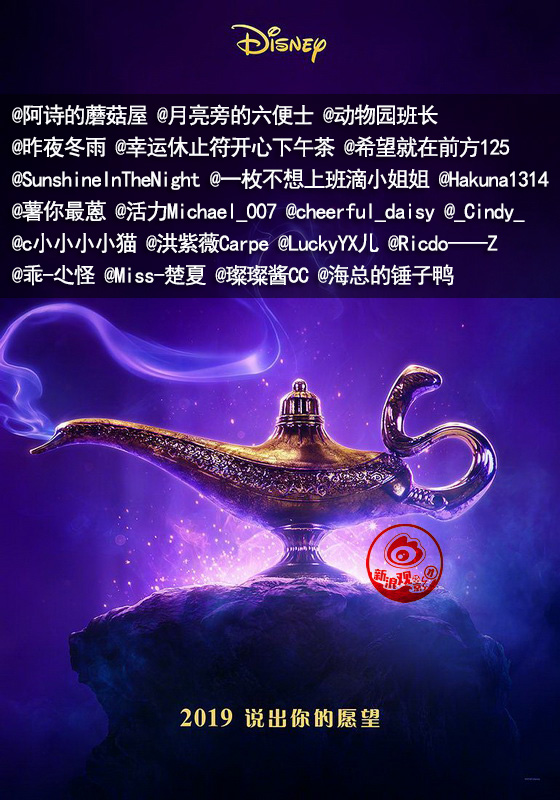 嘉華獲獎網友名單