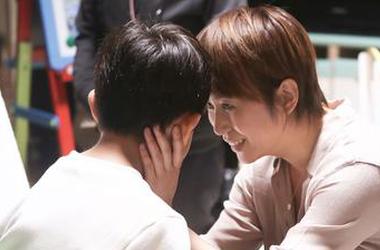 马丽与孩子对戏伤心落泪