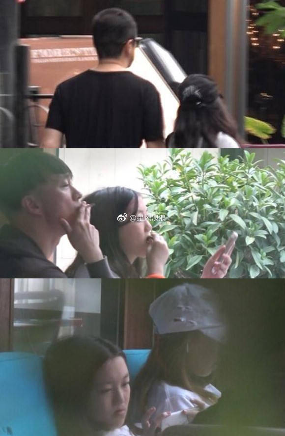 李亚鹏带女儿会友 李嫣头发飘逸大长腿抢眼