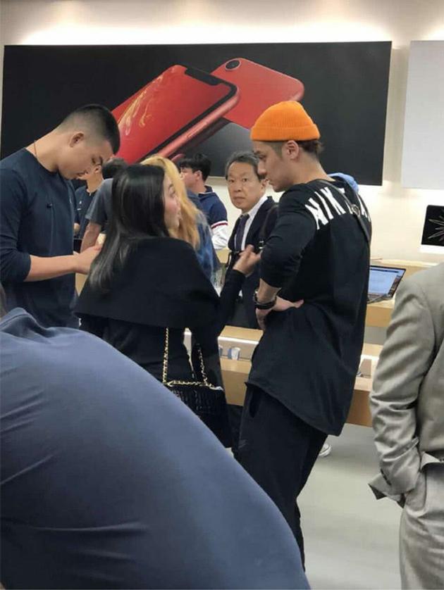 蒋劲夫中浦悠花现身