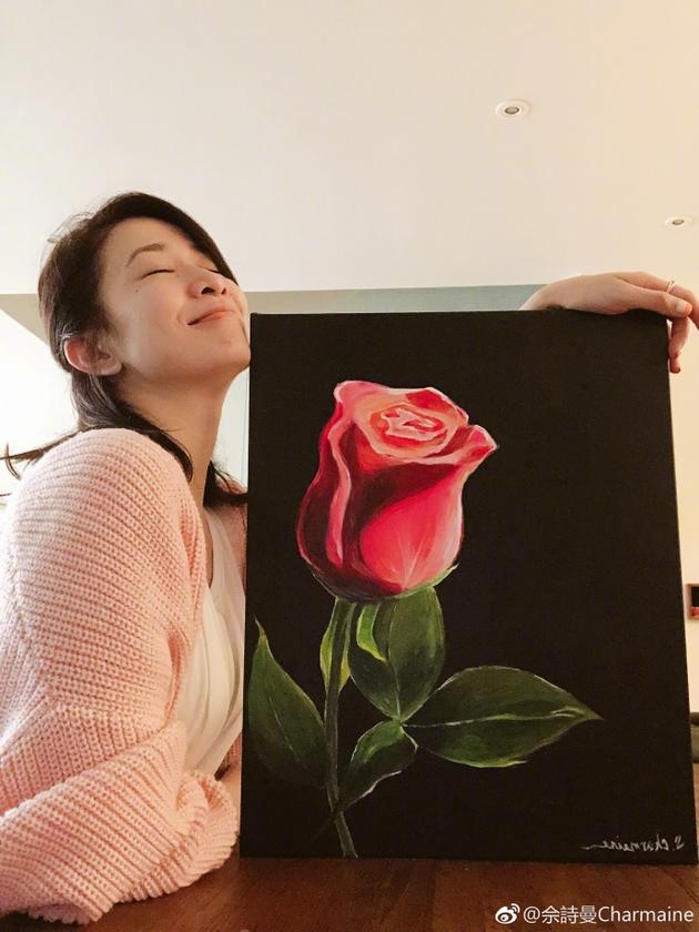 佘诗曼和她的玫瑰