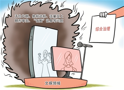 中纪委就饭圈乱象发声(图片来源:视觉中国)