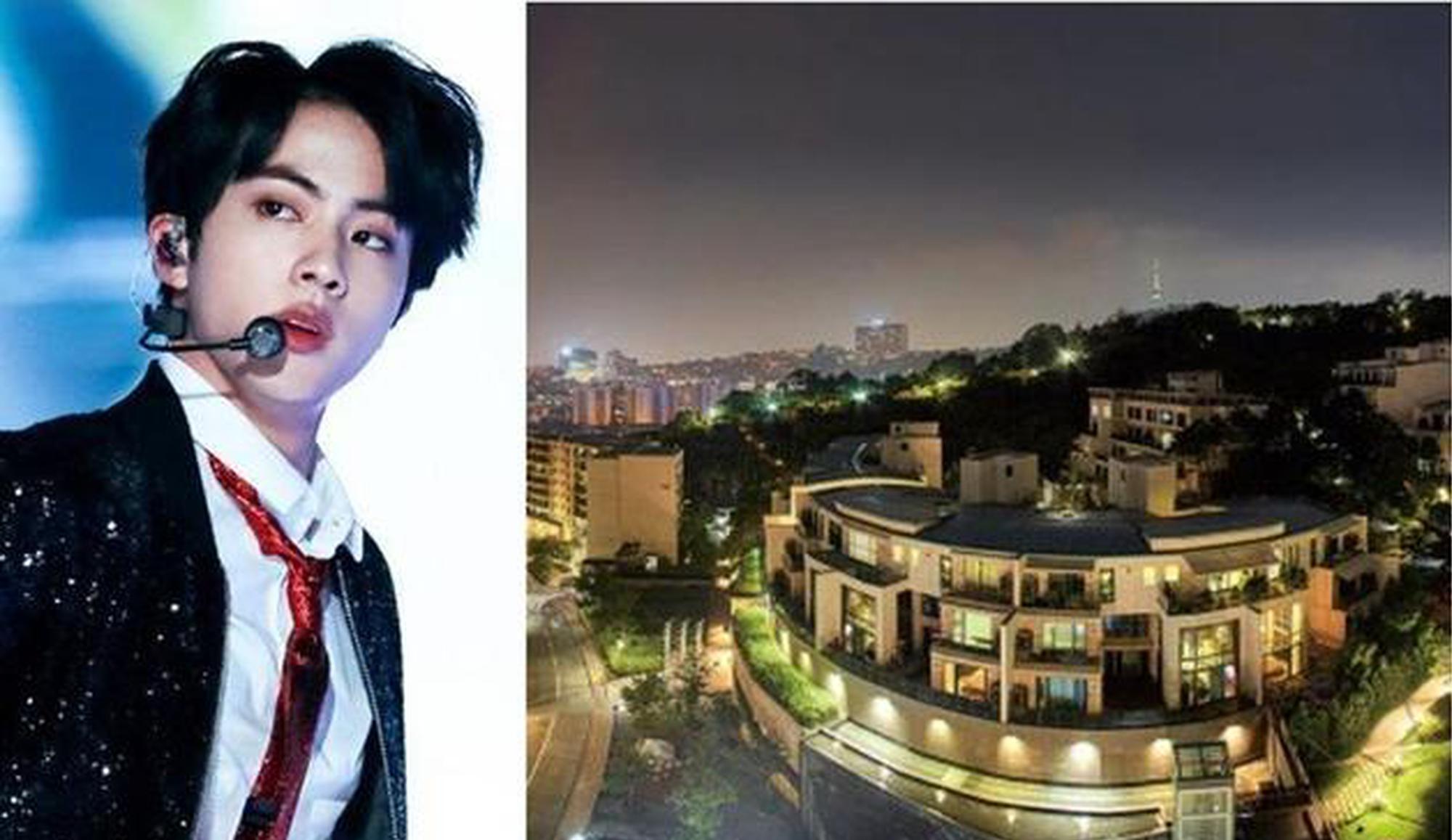 BTS成员Jin买豪宅。