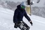 梁朝伟滑雪
