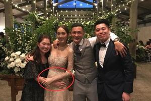 奉子成婚?余文乐娇妻王棠云腹部微隆