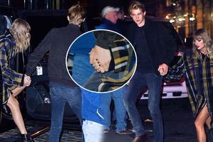 撒狗粮！霉霉与新男友手牵手现身街头