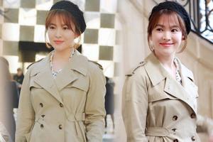 美！宋慧乔戴贝雷帽亮相清甜迷人