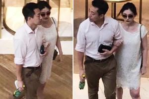 大S度假被疯狂偶遇 恩爱手挽老公汪小菲