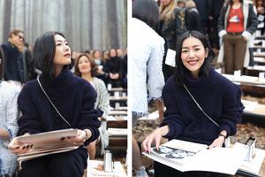 刘雯春季写真状态自然 散发超模魅力