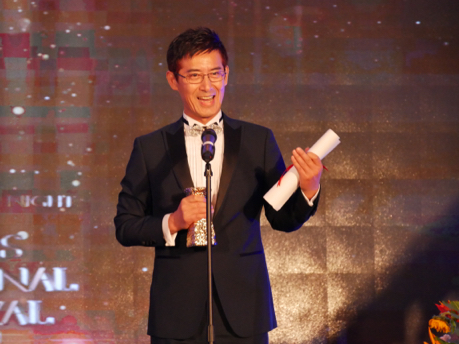 新浪娱乐讯 首届塞班国际电影节今日举行颁奖仪式,演员马跃凭借电影