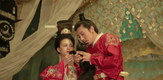 张鲁一饰演的玄宗与luna互动