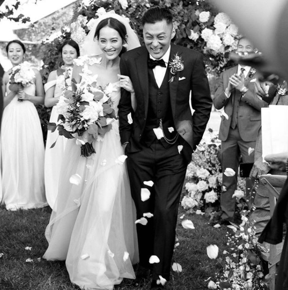 香港男星余文乐5日才与台湾「皮带大王」千金王棠云在澳洲结婚。
