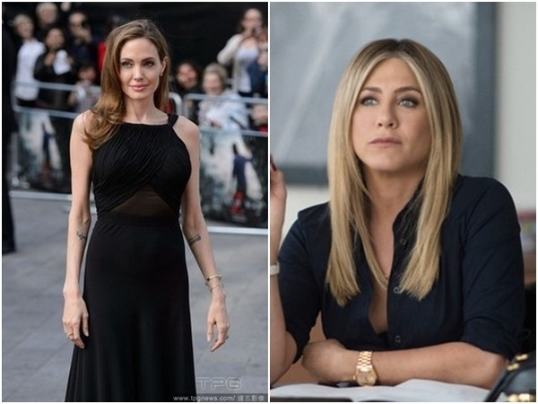 安吉丽娜·朱莉(Angelina Jolie)和珍妮弗安妮斯顿(Jennifer Aniston)