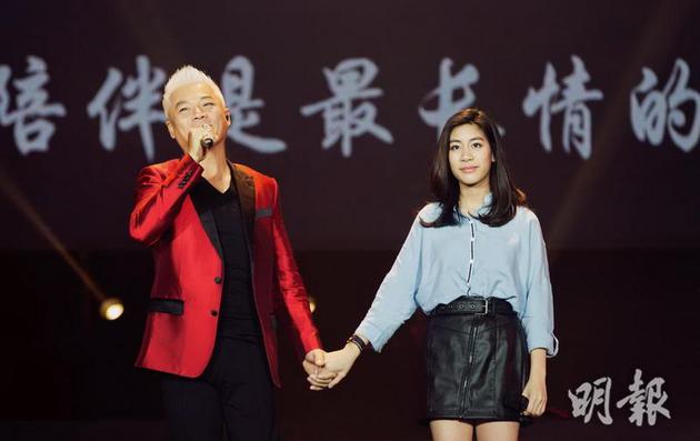 巫启贤与女儿欢欢将在澳门再合作演出。
