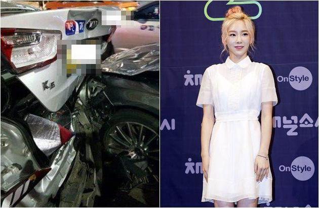 泰妍昨晚发生车祸