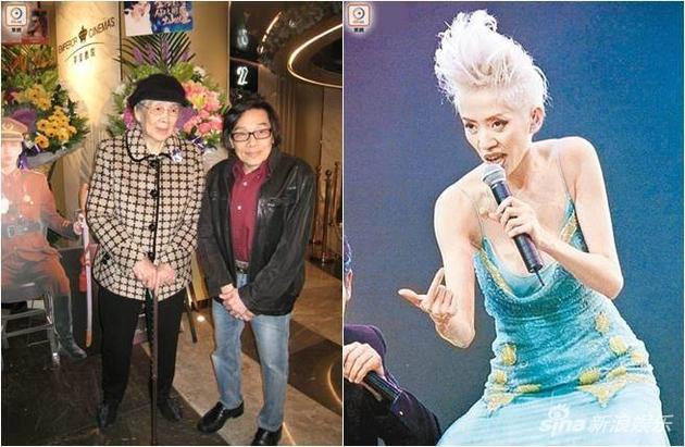 94岁高龄的梅妈拄着拐杖现身欣赏会