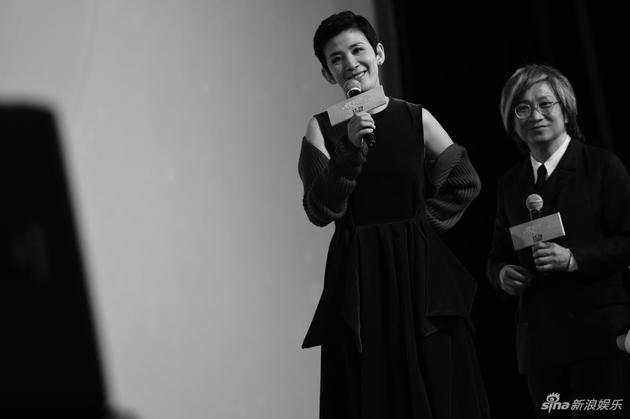 《妖铃铃》北京首映时的吴君如与陈可辛