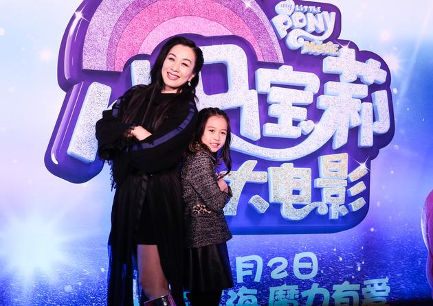 钟丽缇与女儿考拉