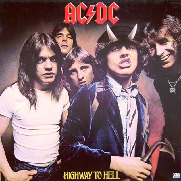 AC/DC的专辑《Highway to Hell》封面