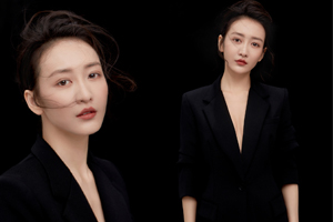 王鸥西装硬朗干练 纯粹从容展英气之美