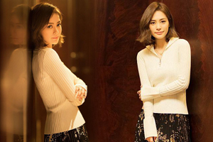 恋爱后更美！阿娇干练短发女人味十足