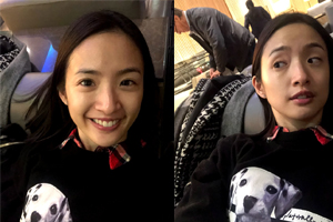 胖回来了？林依晨晒素颜自拍搞怪似少女