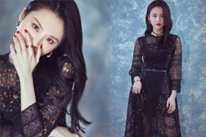 张慧雯雍容复古眼波流转魅惑十足