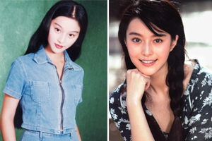 范冰冰晒豆蔻年华青涩旧照天生发量惊人