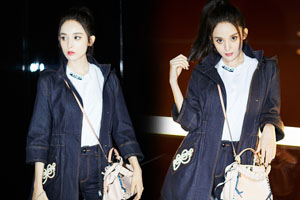 娜扎米兰时装周再出发 率性造型秀长腿