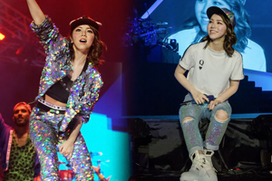 邓紫棋造型百变舞台活力四射火力全开