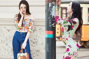 迪丽热巴穿贴身连衣裙大秀S曲线