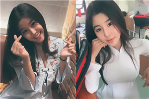 越南16岁美女高中生获赞“零缺点女神”