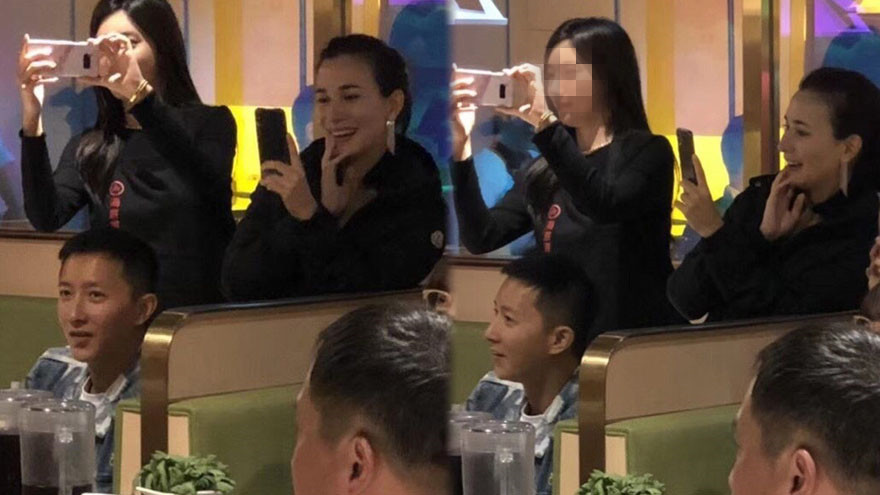 韩庚卢靖姗约会又被网友偶遇 小情侣真是如胶