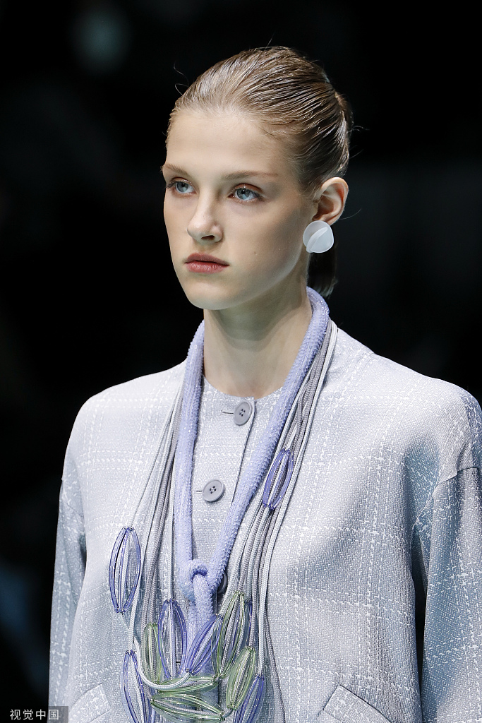 2022春夏米兰时装周:Emporio Armani 妆发