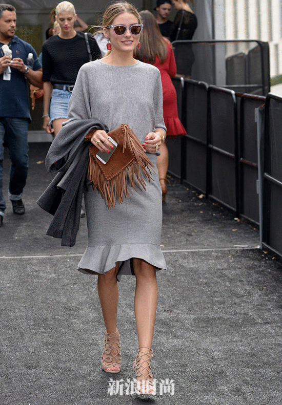 实用主义鱼尾裙小公主Olivia Palermo