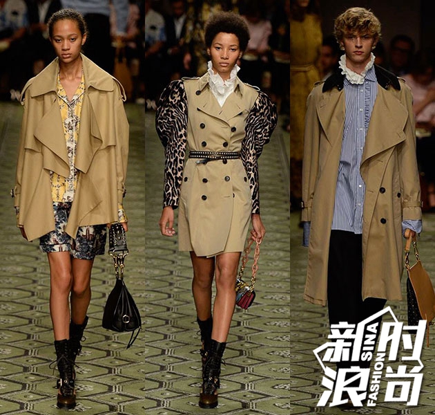 Burberry 2016九月系列中经典风衣的改良