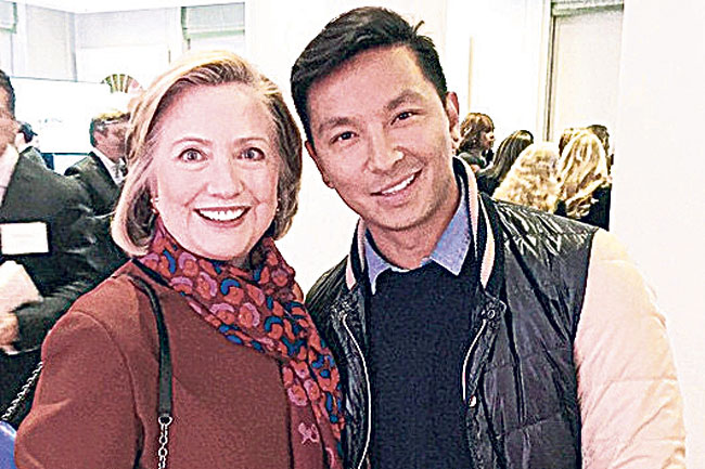 Prabal Gurung与Hillary Clinton