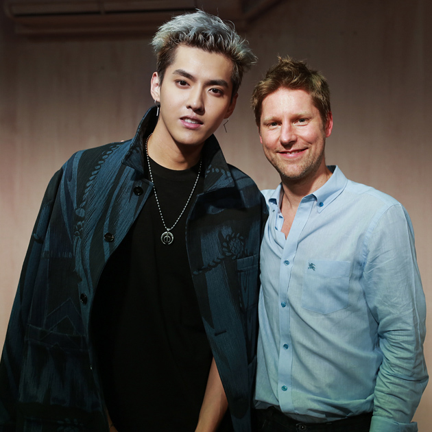 吴亦凡和ChristopherBailey