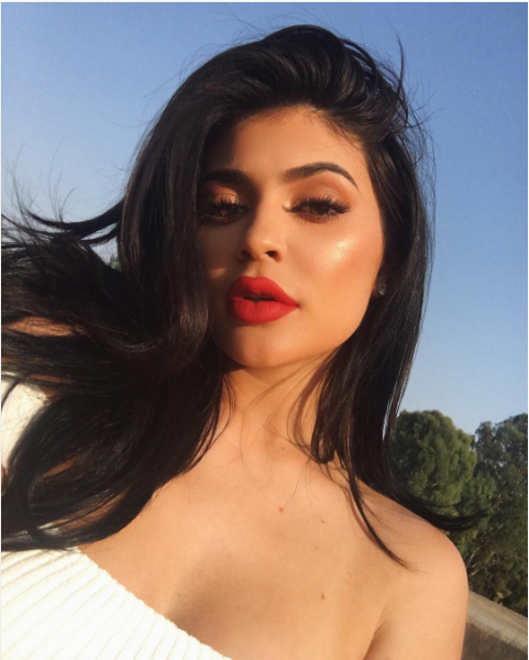 左脸控Kylie Jenner