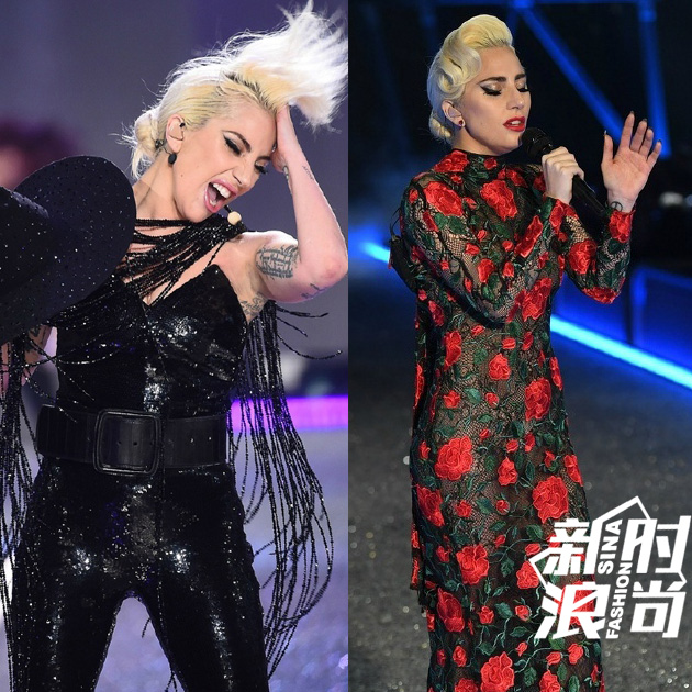 演唱嘉宾Lady-Gaga美艳献唱-造型多变来抢戏