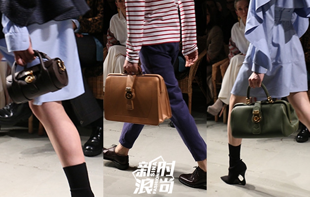 Burberry 2017二月系列中的复古包袋