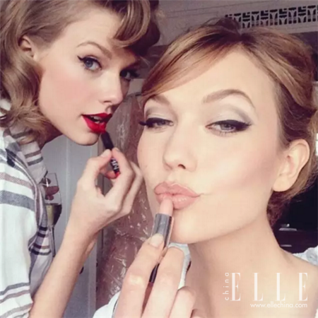 Taylor Swift与Karlie Kloss