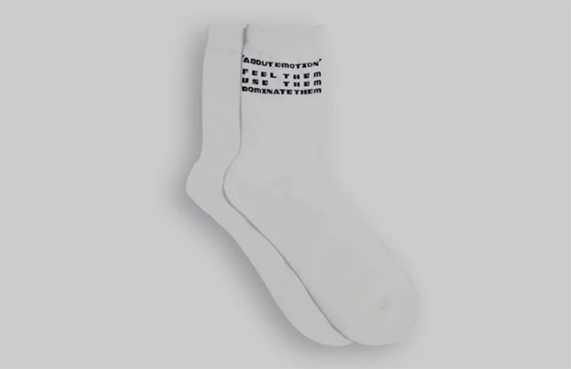 moneysocks 独立设计师系列纯棉袜与Yirantian合作款,参考价格:118CNY