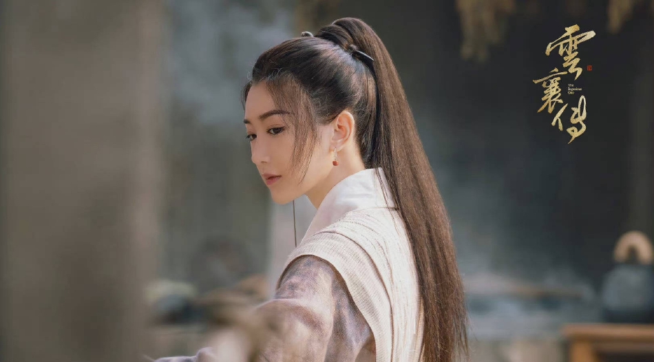 明星古装高马尾造型 女侠范儿十足！