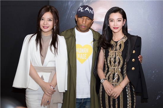 某高端奢侈品牌于上海举办私享派对,pharrell williams,李冰冰,赵薇
