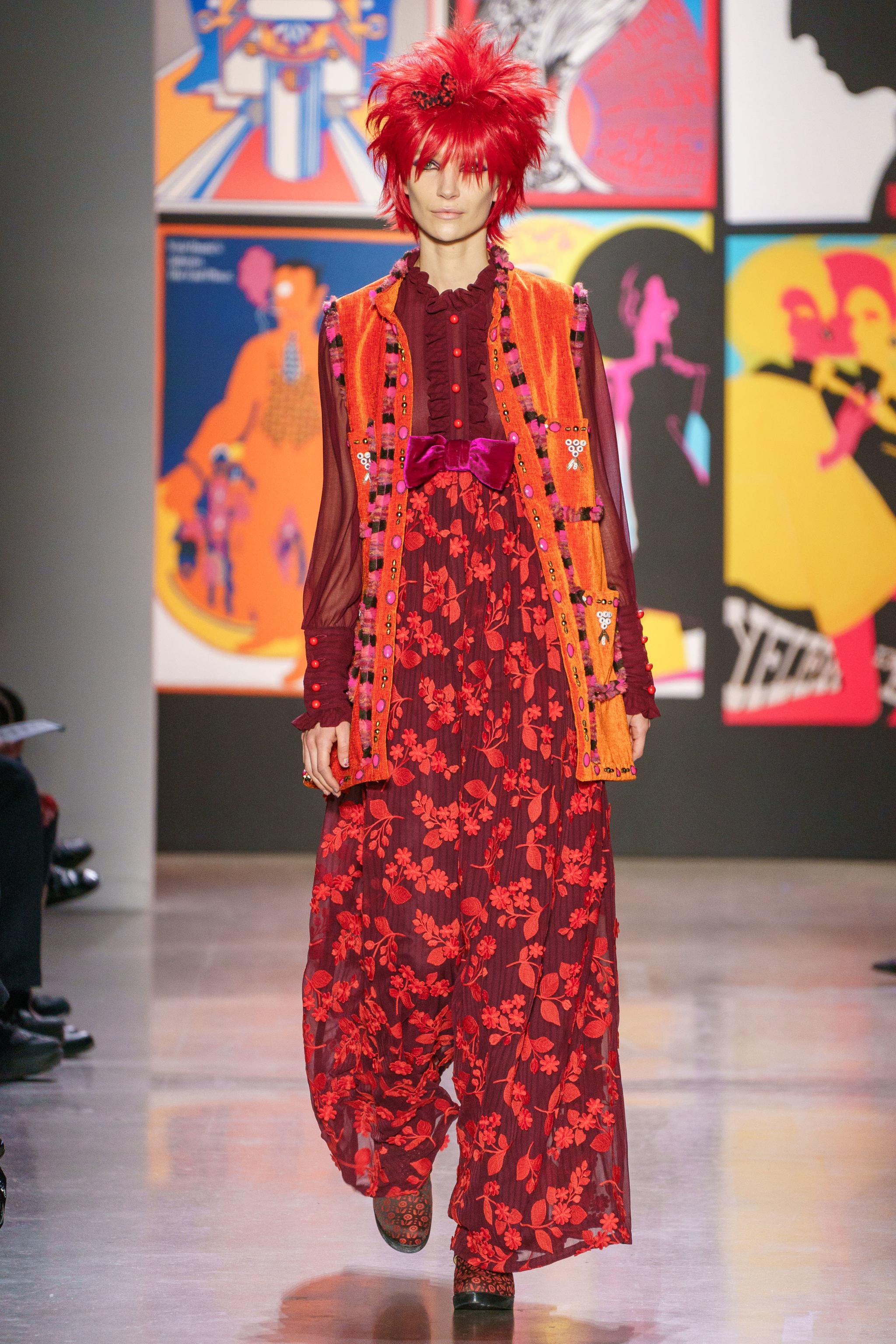 2019秋冬时装周 Anna sui 秀场