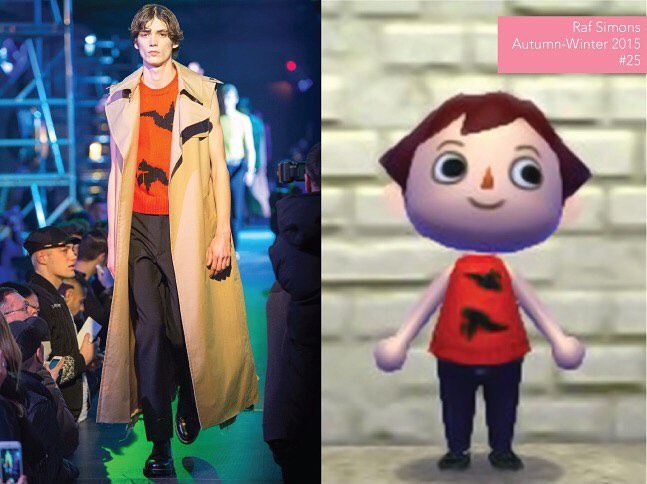 Raf Simons AutumnWinter 2015 图片来源：Instagram账号@crossingtherunway