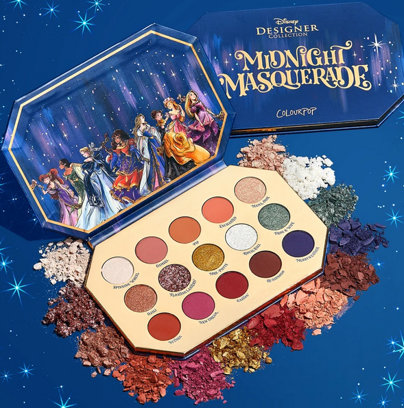 Colourpop x Disney Midnight Masquerade 眼影盘